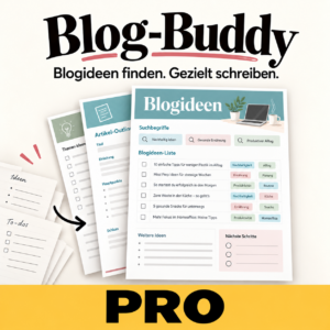 Blog-Buddy PRO – Editoriales Ideenboard