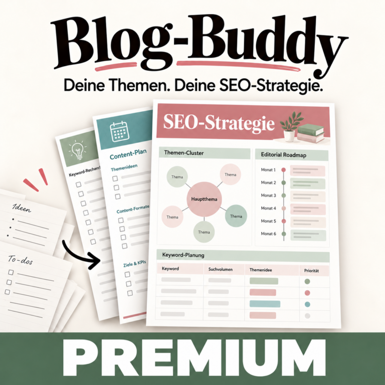 Blog-Buddy Premium – SEO-Strategie